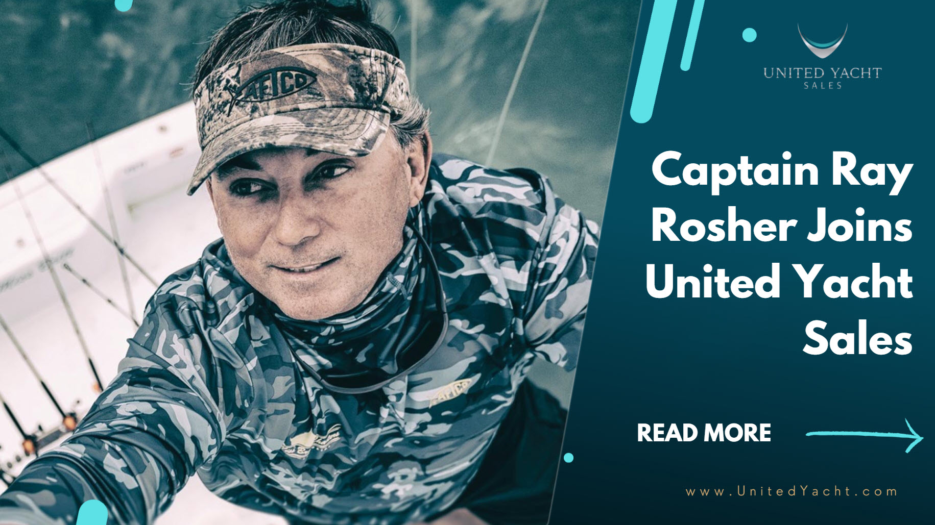 Legendary South Florida Captain Ray Rosher Joins United Yacht Sales