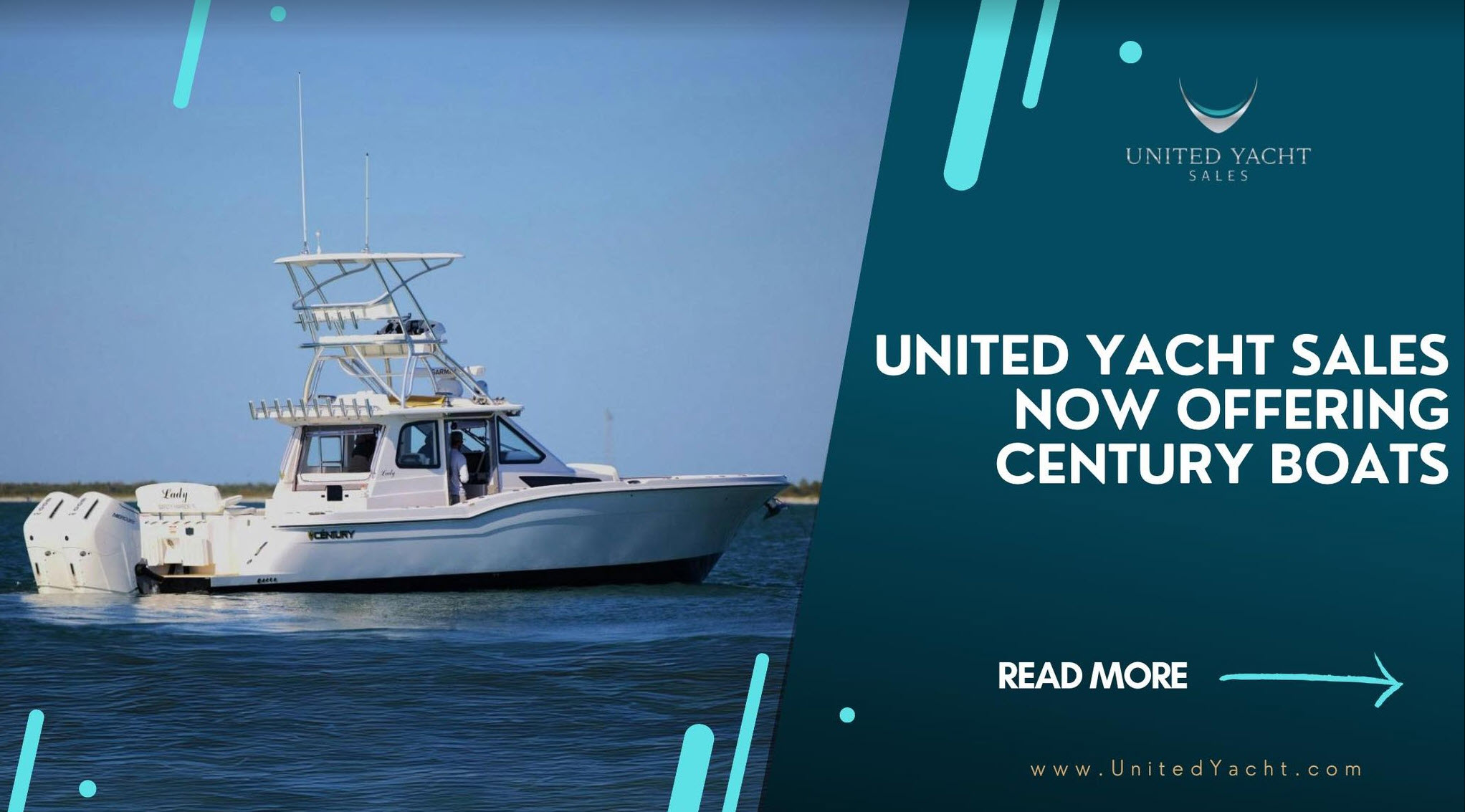 United Yacht Sales Is Now Representing Century Boats