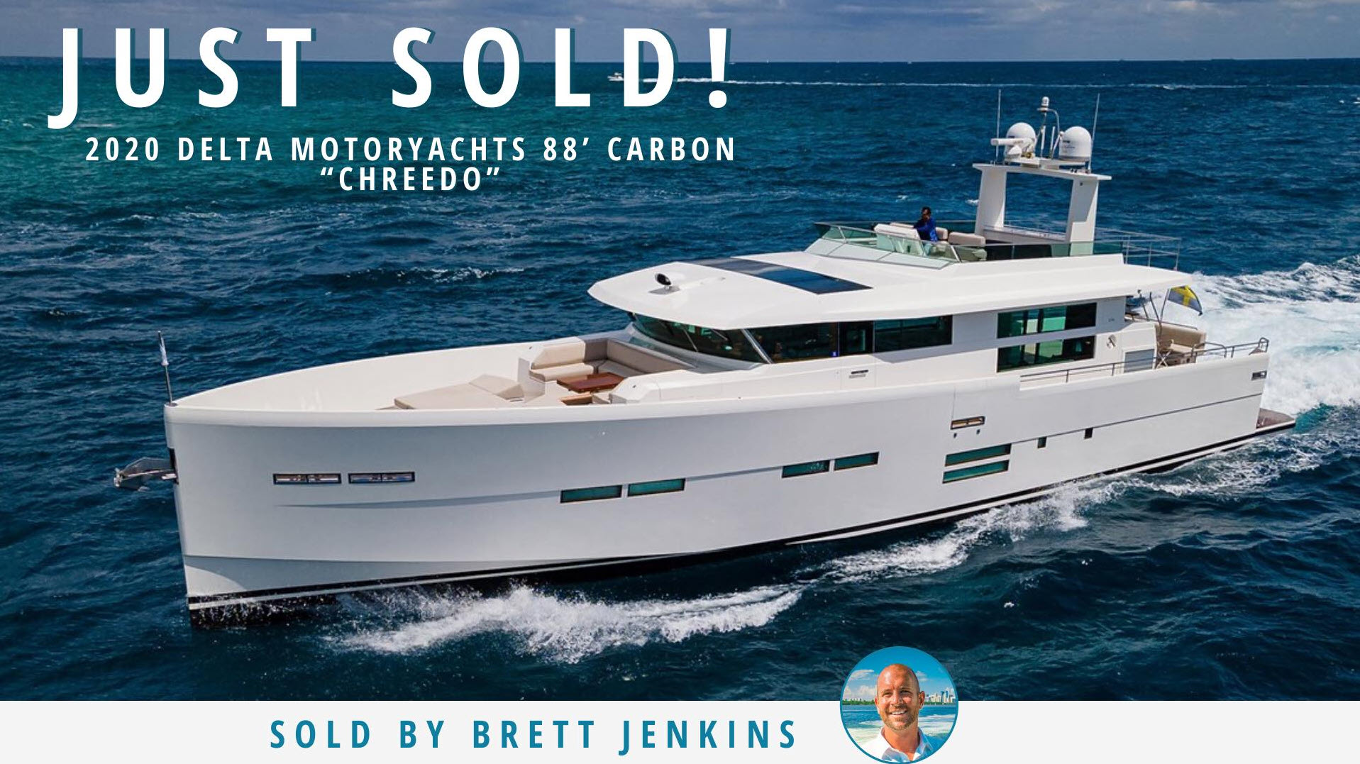 Delta Carbon 88 Motor Yacht Sold By United Yacht Sales