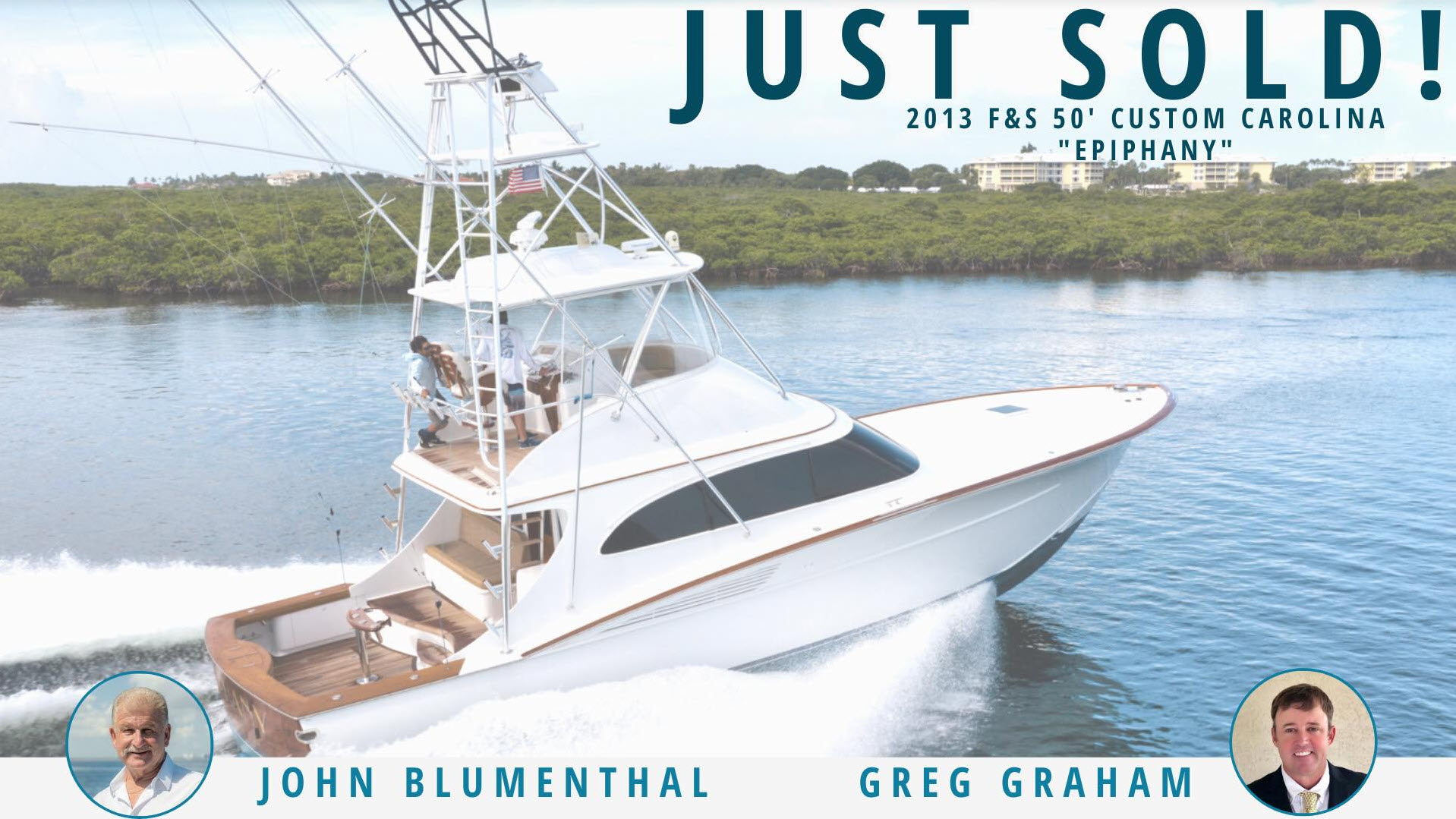 F&S 50 Custom Sportfish Sold By United Yacht Sales