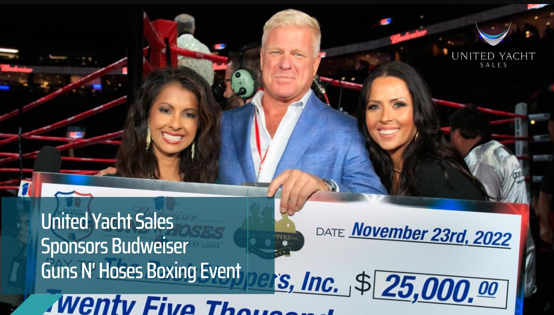 United Yacht Sales Sponsors Budweiser Guns N Hoses Event For Fallen Heroes