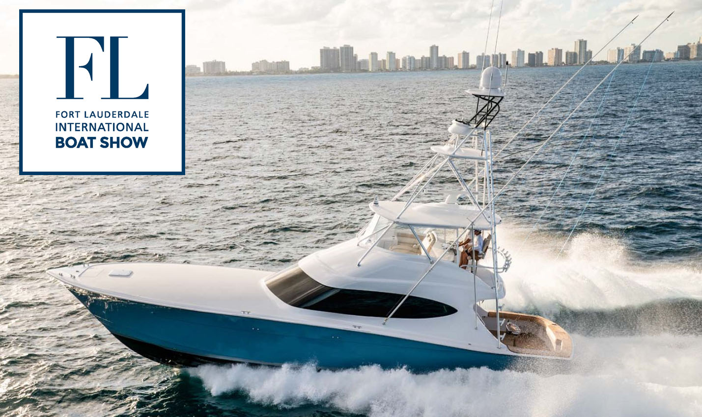 Hatteras Yachts On Display At The 2019 Fort Lauderdale Boat Show