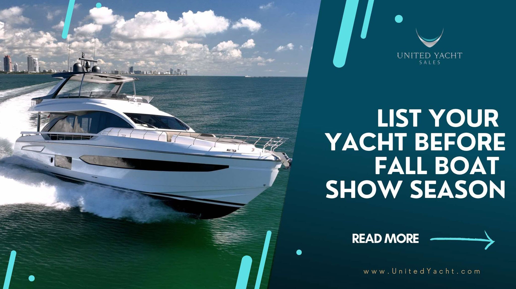 List Your Yacht Before The Fall Boat Show Season