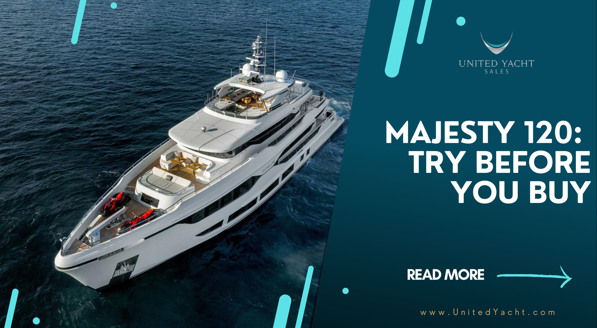 Majesty Yachts 120: Charter To Own Opportunity