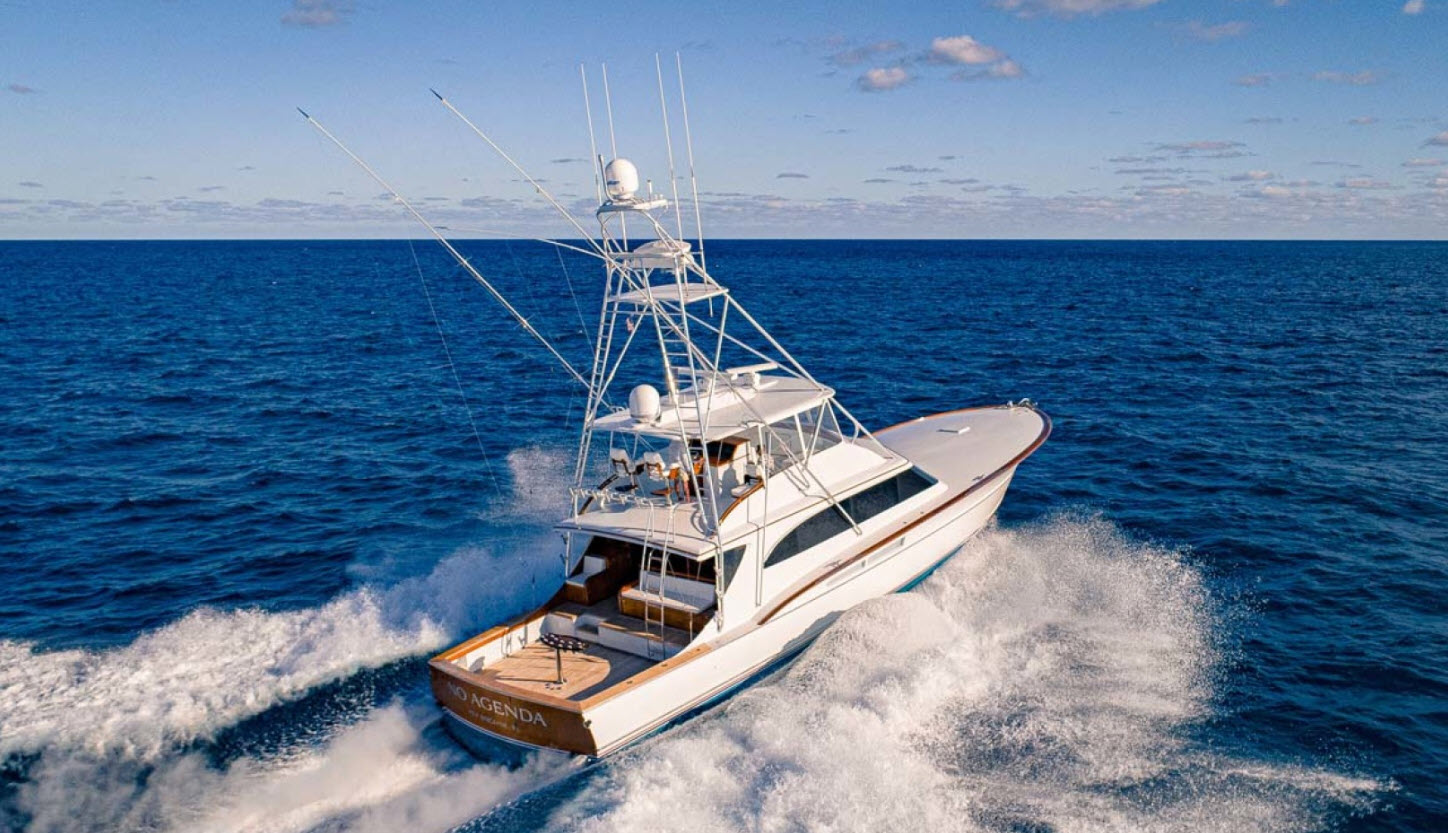 No Agenda – Rybovich 73 Custom Sportfish Now Listed With United Yacht Sales