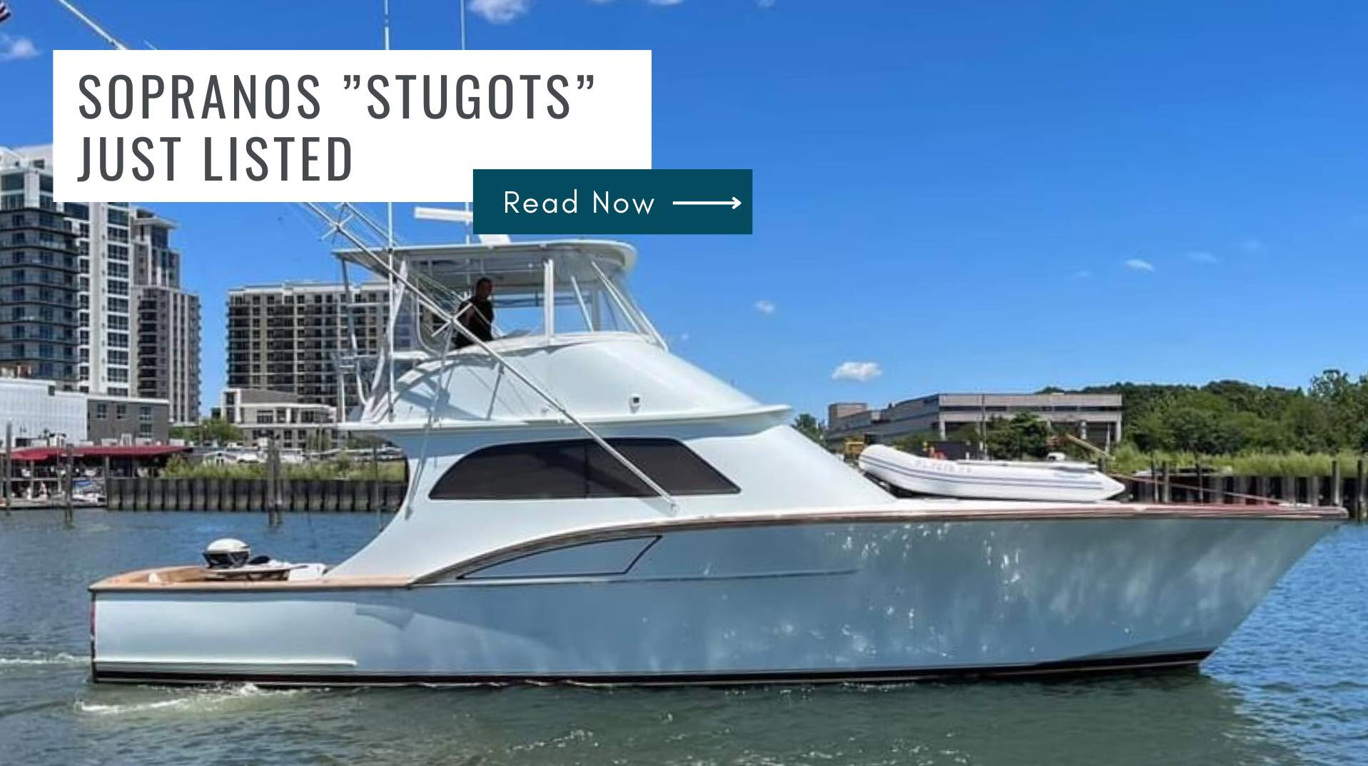 Famous Boat From The Sopranos Is Listed With United Yacht Sales