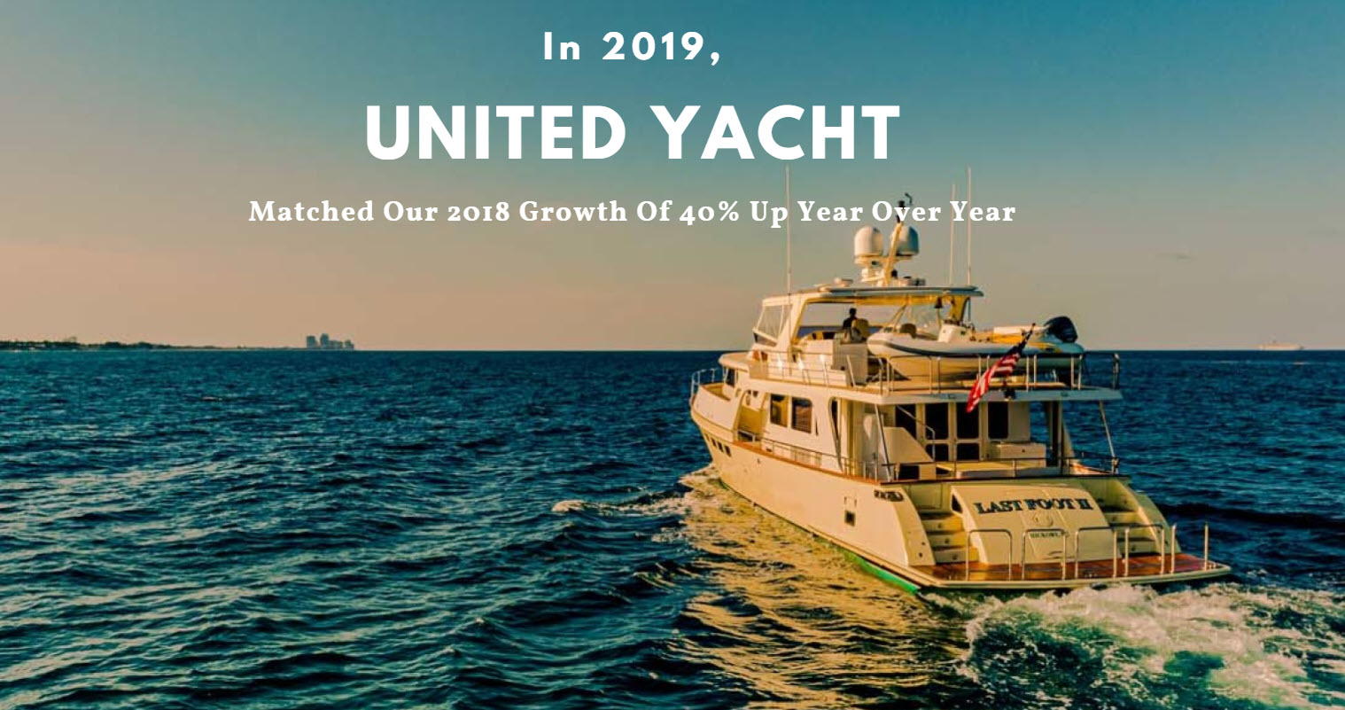 Yacht Sales In 2019 Remained Strong For United