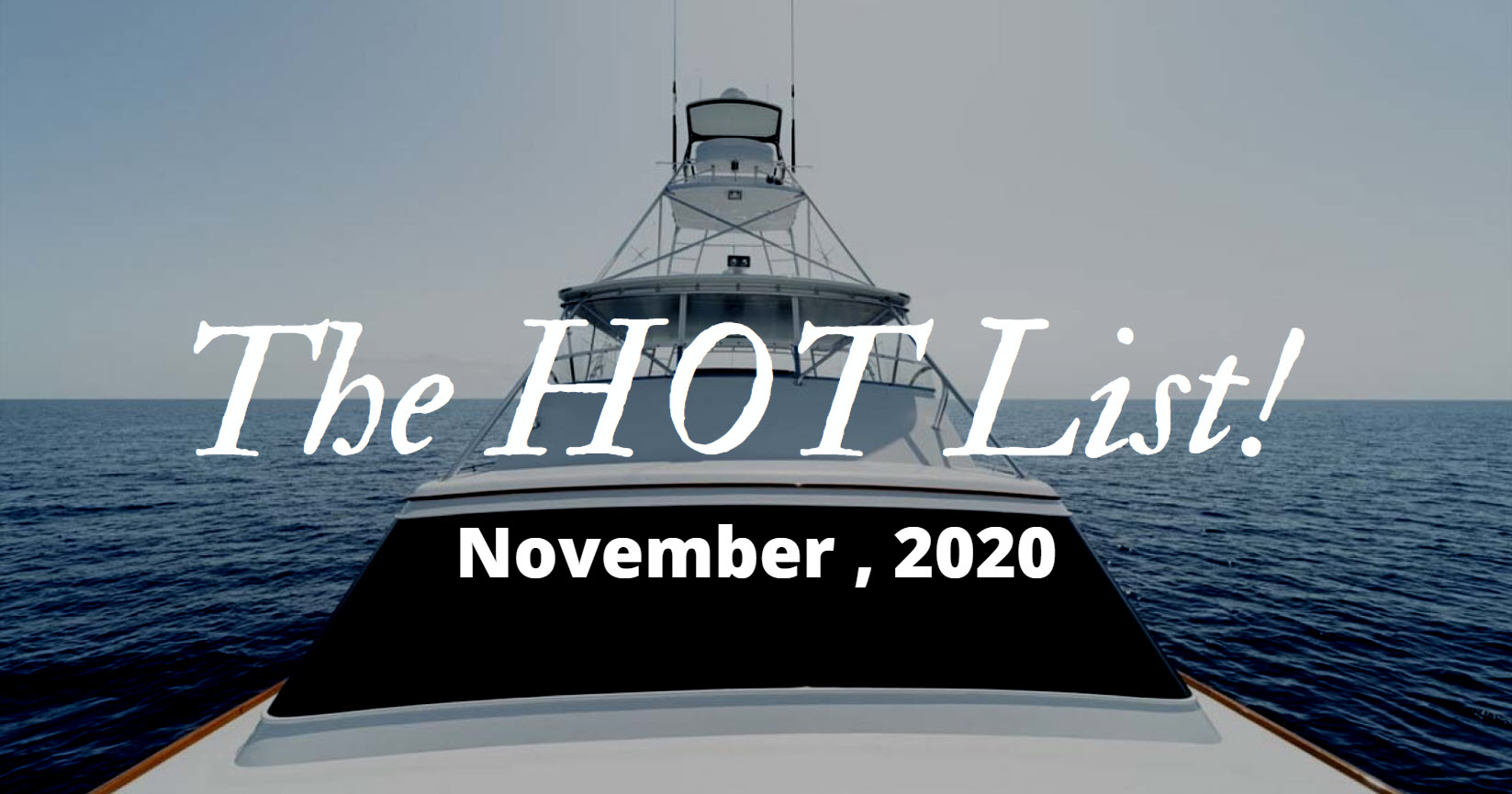 The Hot List – November 2020