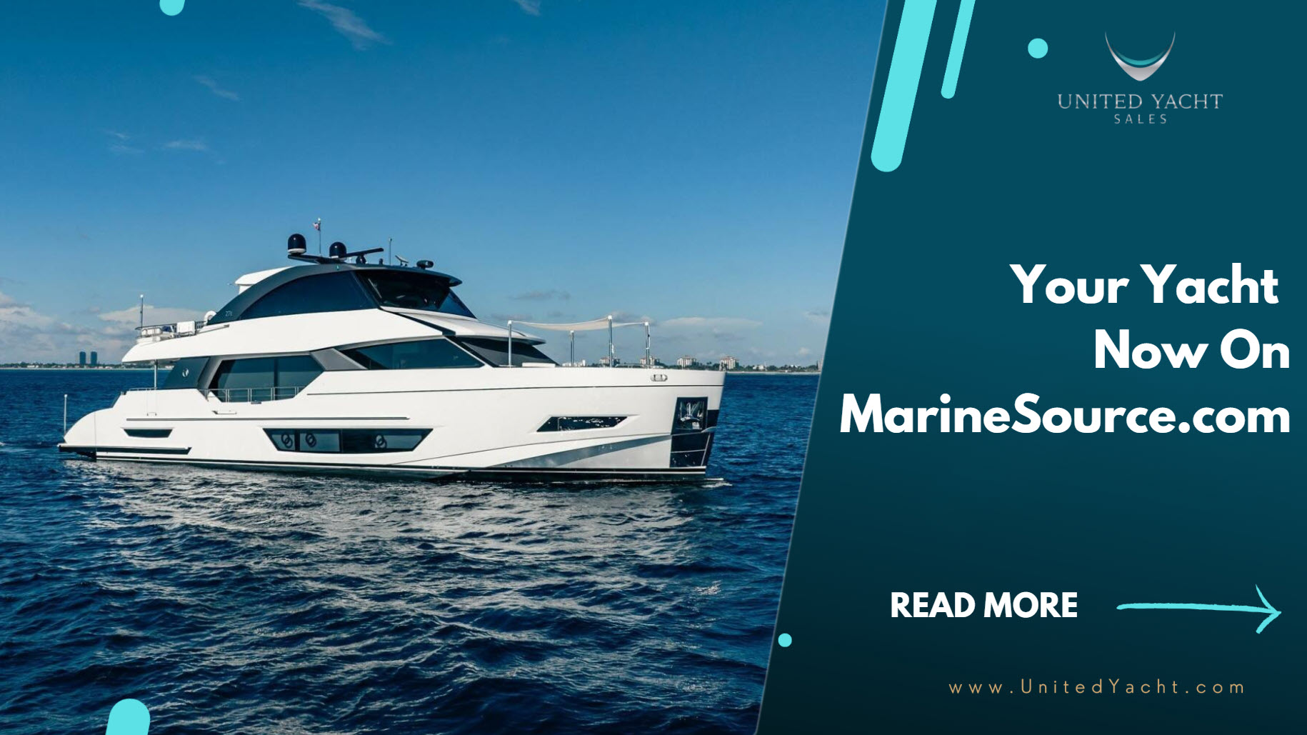 Your Yacht For Sale Now Listed On MarineSource.com